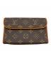 LOUIS VUITTON（ルイ ヴィトン）の古着「M51855 モノグラム ポシェットフロランティーヌ ウエストポーチ」｜ブラウン