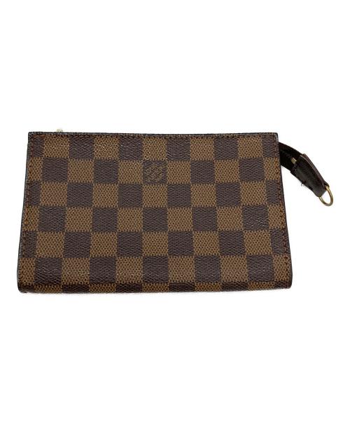 LOUIS VUITTON（ルイ ヴィトン）LOUIS VUITTON (ルイ ヴィトン) ダミエ　マレ　コスメポーチ ブラウンの古着・服飾アイテム