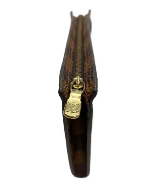 LOUIS VUITTON（ルイ ヴィトン）LOUIS VUITTON (ルイ ヴィトン) ダミエ　マレ　コスメポーチ ブラウンの古着・服飾アイテム