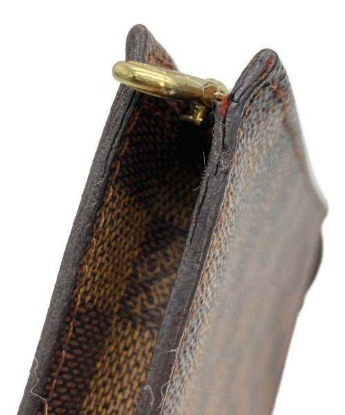 LOUIS VUITTON（ルイ ヴィトン）LOUIS VUITTON (ルイ ヴィトン) ダミエ　マレ　コスメポーチ ブラウンの古着・服飾アイテム