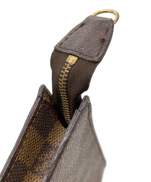 LOUIS VUITTON（ルイ ヴィトン）LOUIS VUITTON (ルイ ヴィトン) ダミエ　マレ　コスメポーチ ブラウンの古着・服飾アイテム