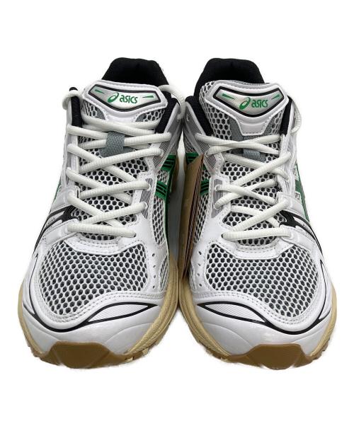 asics（アシックス）asics (アシックス) GEL-KAYANO 14 スニーカー ホワイト×グリーン サイズ:28cmの古着・服飾アイテム