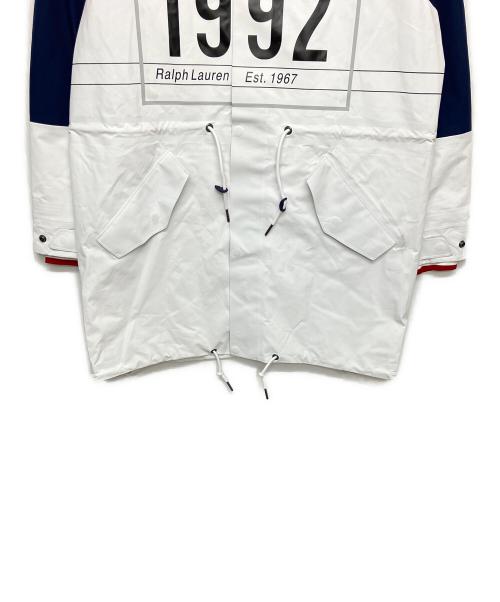 POLO RALPH LAUREN（ポロ・ラルフローレン）POLO RALPH LAUREN (ポロ・ラルフローレン) 1992 STADIUM MARSH COAT　 ホワイト サイズ:Mの古着・服飾アイテム