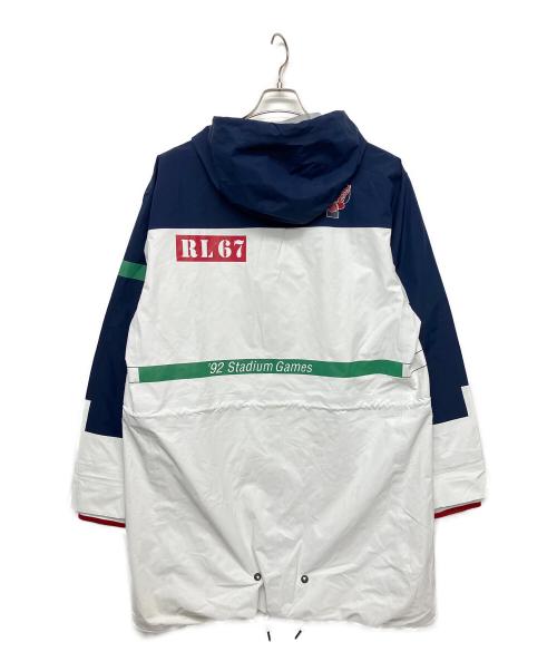 POLO RALPH LAUREN（ポロ・ラルフローレン）POLO RALPH LAUREN (ポロ・ラルフローレン) 1992 STADIUM MARSH COAT　 ホワイト サイズ:Mの古着・服飾アイテム