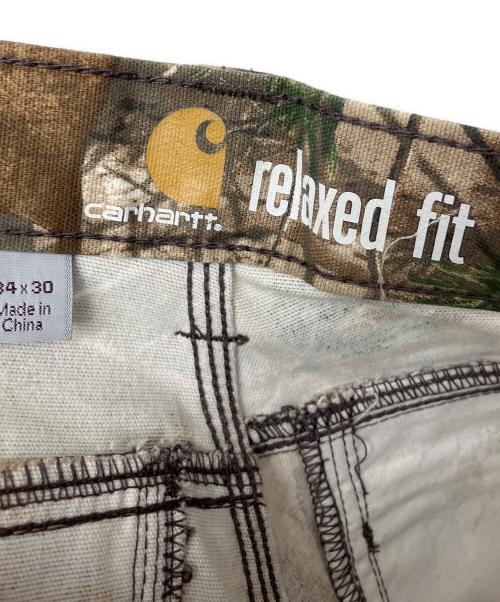 CarHartt（カーハート）CarHartt (カーハート) リアルツリーパンツ ブラウン サイズ:86cm (W34)の古着・服飾アイテム