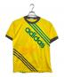 adidas（アディダス）の古着「90s　AA-6625　半袖カットソー」｜イエロー×グリーン