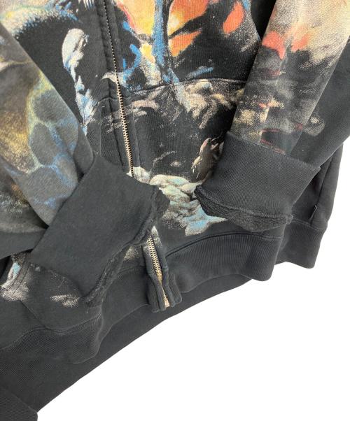 SUPREME（シュプリーム）Supreme (シュプリーム) Frazetta Zip Up Hooded Sweatshirt　24AW ブラック サイズ:Lの古着・服飾アイテム