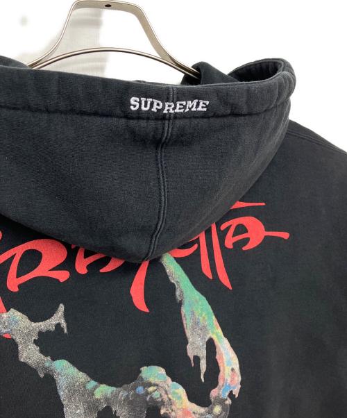 SUPREME（シュプリーム）Supreme (シュプリーム) Frazetta Zip Up Hooded Sweatshirt　24AW ブラック サイズ:Lの古着・服飾アイテム