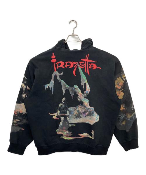 SUPREME（シュプリーム）Supreme (シュプリーム) Frazetta Zip Up Hooded Sweatshirt　24AW ブラック サイズ:Lの古着・服飾アイテム