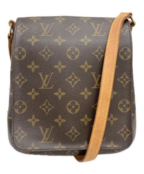 LOUIS VUITTON（ルイ ヴィトン）LOUIS VUITTON (ルイ ヴィトン) モノグラム ミュゼットサルサ ショートストラップ ブラウンの古着・服飾アイテム