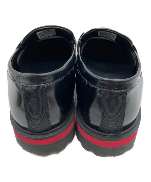 Onitsuka Tiger（オニツカタイガー）Onitsuka Tiger (オニツカタイガー) 1182A529　ビットローファー ブラック サイズ:23.5cmの古着・服飾アイテム