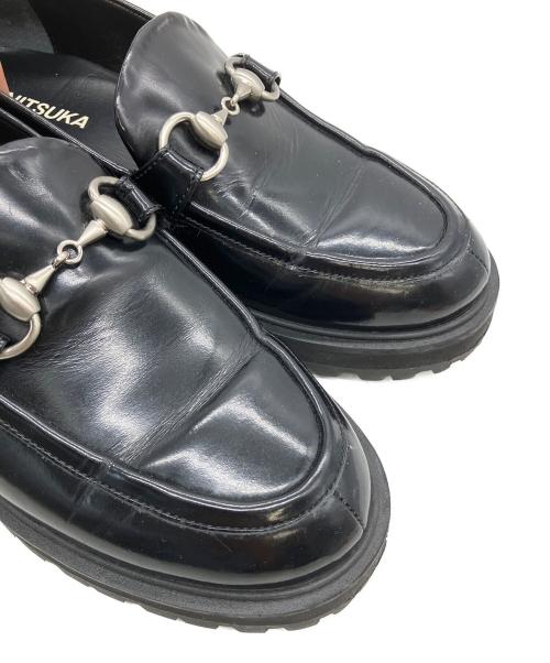 Onitsuka Tiger（オニツカタイガー）Onitsuka Tiger (オニツカタイガー) 1182A529　ビットローファー ブラック サイズ:23.5cmの古着・服飾アイテム