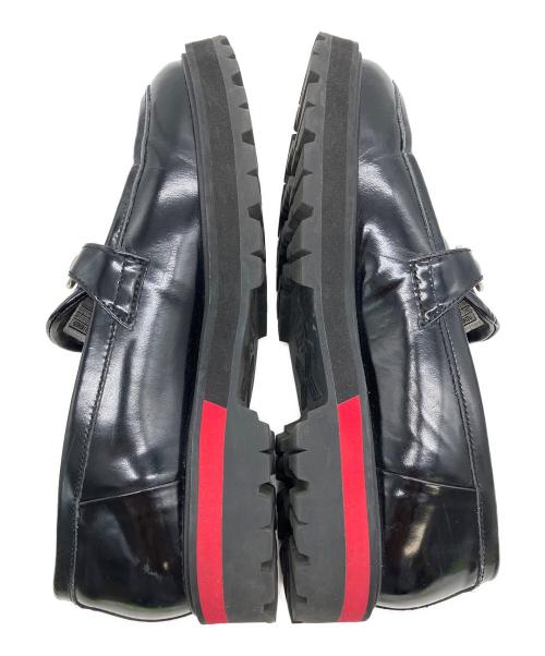 Onitsuka Tiger（オニツカタイガー）Onitsuka Tiger (オニツカタイガー) 1182A529　ビットローファー ブラック サイズ:23.5cmの古着・服飾アイテム