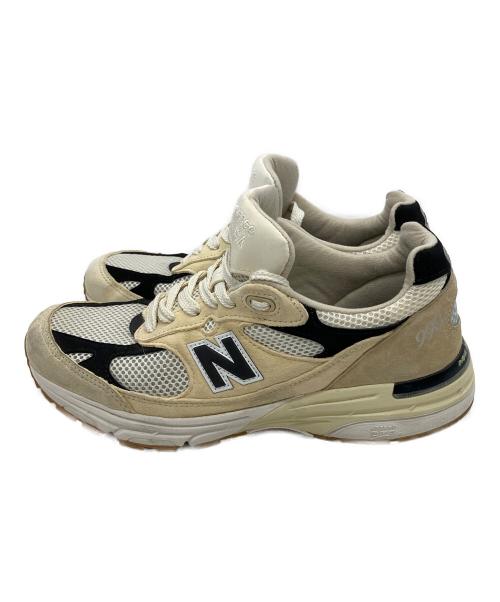 NEW BALANCE（ニューバランス）NEW BALANCE (ニューバランス) U993WS　ローカットスニーカー ベージュ×ブラック サイズ:26.5cmの古着・服飾アイテム