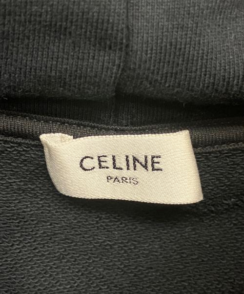 CELINE（セリーヌ）CELINE (セリーヌ) 2Y468670Q　プルオーバーパーカー ブラック サイズ:XSの古着・服飾アイテム