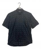 BALENCIAGAバレンシアガ）の古着「534332 TBL96　ボタンダウンシャツ」｜ブラック