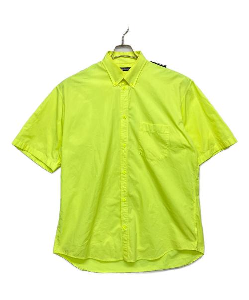 BALENCIAGA（バレンシアガ）BALENCIAGA (バレンシアガ) 621898 TIM09　ボタンダウンシャツ イエロー サイズ:39の古着・服飾アイテム