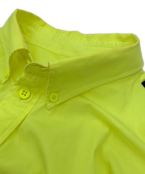BALENCIAGA（バレンシアガ）BALENCIAGA (バレンシアガ) 621898 TIM09　ボタンダウンシャツ イエロー サイズ:39の古着・服飾アイテム