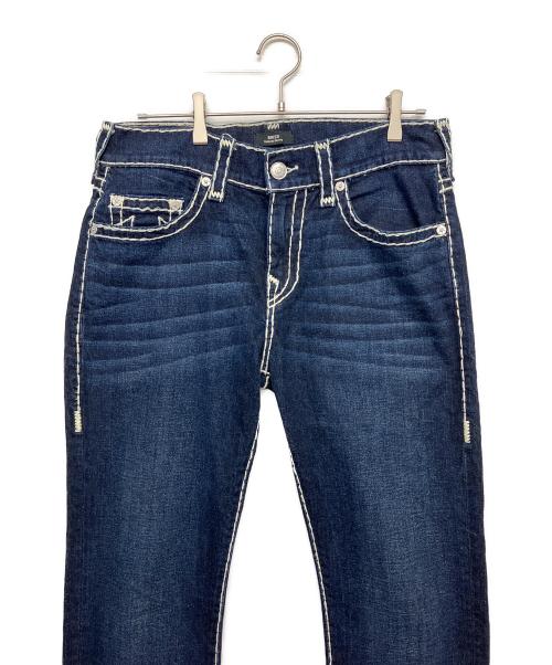 TRUE RELIGION（トゥルー レリジョン）TRUE RELIGION (トゥルー レリジョン) デニムパンツ インディゴ サイズ:81cm (W32)の古着・服飾アイテム