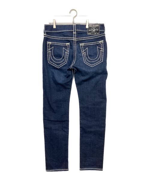 TRUE RELIGION（トゥルー レリジョン）TRUE RELIGION (トゥルー レリジョン) デニムパンツ インディゴ サイズ:81cm (W32)の古着・服飾アイテム