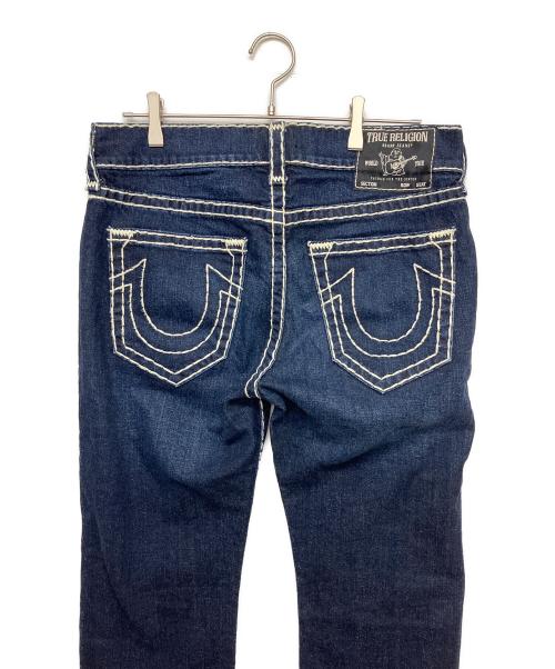 TRUE RELIGION（トゥルー レリジョン）TRUE RELIGION (トゥルー レリジョン) デニムパンツ インディゴ サイズ:81cm (W32)の古着・服飾アイテム
