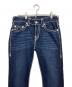 TRUE RELIGION (トゥルー レリジョン) デニムパンツ インディゴ サイズ:81cm (W32)：20000円