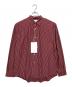 KANEMASA PHIL.（カネマサフィル）の古着「46G MODEST STRIPE SHIRT」｜レッド