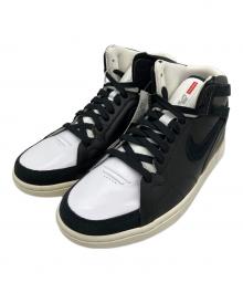 NIKE×SUPREME（ナイキ×シュプリーム）の古着「428927-001　ミッドカットスニーカー」｜ホワイト×ブラック