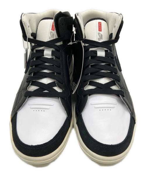 NIKE（ナイキ）NIKE (ナイキ) Supreme (シュプリーム) 428927-001　ミッドカットスニーカー ホワイト×ブラック サイズ:27cm 未使用品の古着・服飾アイテム