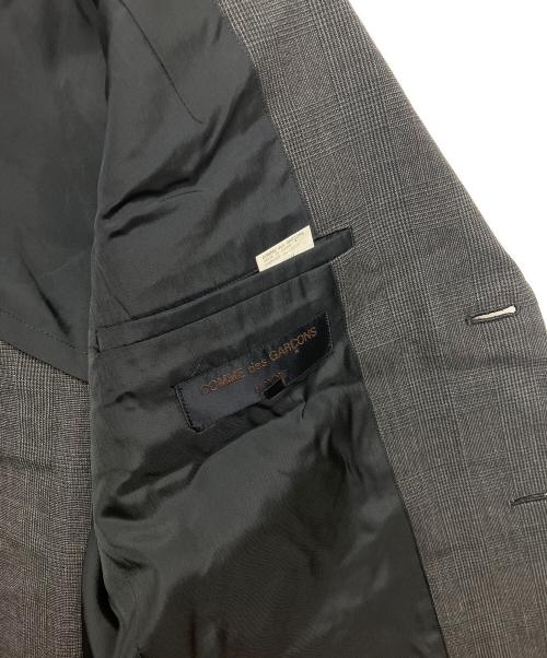 COMME des GARCONS HOMME（コムデギャルソン オム）COMME des GARCONS HOMME (コムデギャルソン オム) HS-02004M　テーラードジャケット グレー サイズ:Mの古着・服飾アイテム