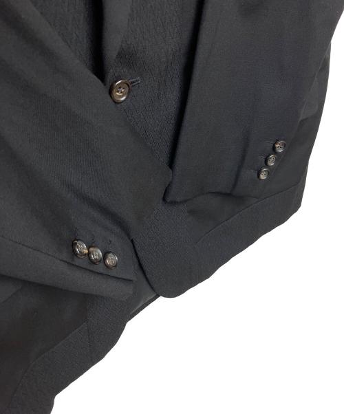 COMME des GARCONS HOMME（コムデギャルソン オム）COMME des GARCONS HOMME (コムデギャルソン オム) HJ-05028M　テーラードジャケット ブラック サイズ:Mの古着・服飾アイテム