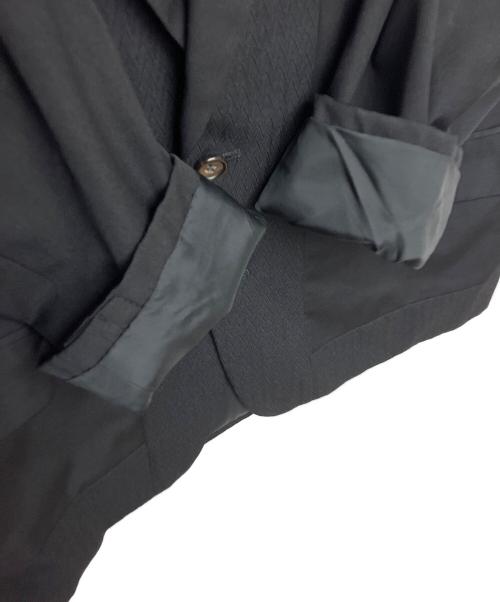 COMME des GARCONS HOMME（コムデギャルソン オム）COMME des GARCONS HOMME (コムデギャルソン オム) HJ-05028M　テーラードジャケット ブラック サイズ:Mの古着・服飾アイテム