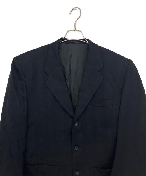 COMME des GARCONS HOMME（コムデギャルソン オム）COMME des GARCONS HOMME (コムデギャルソン オム) HJ-05018M　テーラードジャケット ブラック サイズ:Mの古着・服飾アイテム