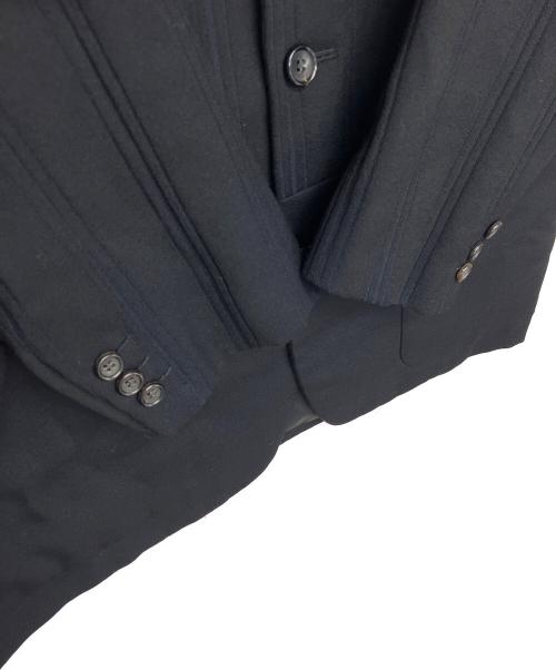 COMME des GARCONS HOMME（コムデギャルソン オム）COMME des GARCONS HOMME (コムデギャルソン オム) HJ-05018M　テーラードジャケット ブラック サイズ:Mの古着・服飾アイテム