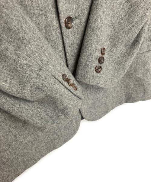 COMME des GARCONS（コムデギャルソン）COMME des GARCONS (コムデギャルソン) テーラードジャケット グレー サイズ:Mの古着・服飾アイテム