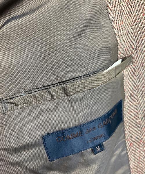 COMME des GARCONS（コムデギャルソン）COMME des GARCONS (コムデギャルソン) テーラードジャケット ブラウン サイズ:Mの古着・服飾アイテム