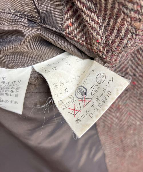 COMME des GARCONS（コムデギャルソン）COMME des GARCONS (コムデギャルソン) テーラードジャケット ブラウン サイズ:Mの古着・服飾アイテム
