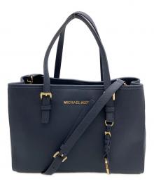 MICHAEL KORS（マイケルコース）の古着「2WAYバッグ」｜ネイビー