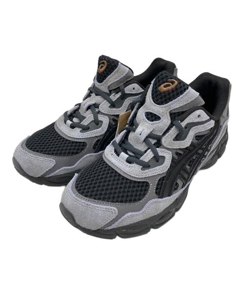 asics（アシックス）asics (アシックス) GEL-NYC 1203A897 スニーカー ブラック×グレー サイズ:28cmの古着・服飾アイテム