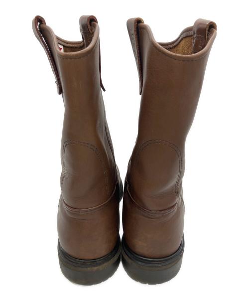 RED WING（レッドウィング）RED WING (レッドウィング) ASTM F 2413-05 エンジニアブーツ ブラウン サイズ:US 9の古着・服飾アイテム