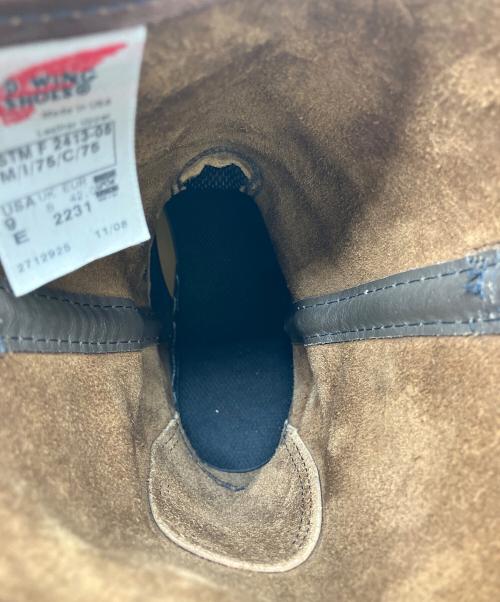 RED WING（レッドウィング）RED WING (レッドウィング) ASTM F 2413-05 エンジニアブーツ ブラウン サイズ:US 9の古着・服飾アイテム