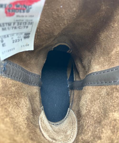 RED WING（レッドウィング）RED WING (レッドウィング) ASTM F 2413-05 エンジニアブーツ ブラウン サイズ:US 9の古着・服飾アイテム