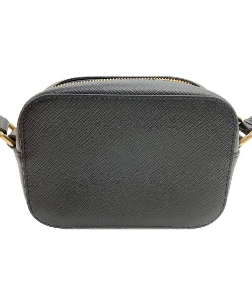 SMYTHSON（スマイソン）SMYTHSON (スマイソン) ミニクロスボディバッグ ブラックの古着・服飾アイテム