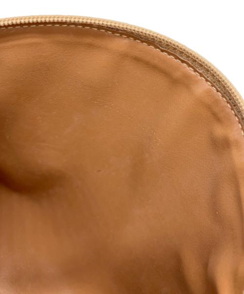 CELINE（セリーヌ）CELINE (セリーヌ) マカダム　ポーチ ブラウンの古着・服飾アイテム