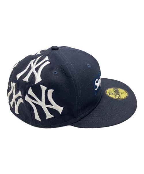 New Era（ニューエラ）New Era (ニューエラ) SUPREME (シュプリーム) キャップ ブラック サイズ:58.7cmの古着・服飾アイテム