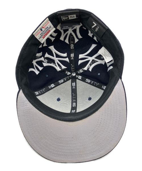 New Era（ニューエラ）New Era (ニューエラ) SUPREME (シュプリーム) キャップ ブラック サイズ:58.7cmの古着・服飾アイテム