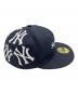 中古・古着 New Era (ニューエラ) SUPREME (シュプリーム) キャップ ブラック サイズ:58.7cm：10000円