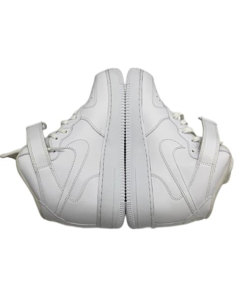 NIKE（ナイキ）NIKE (ナイキ) SUPREME (シュプリーム) NIKE AIR FORCE 1 MID / SUPREME スニーカー ホワイト サイズ:27cmの古着・服飾アイテム