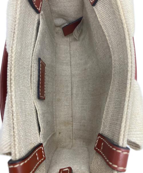 Chloe（クロエ）Chloe (クロエ) WOODYスモールトートバッグ ブラウンの古着・服飾アイテム