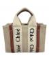 中古・古着 Chloe (クロエ) WOODYスモールトートバッグ ブラウン：65000円